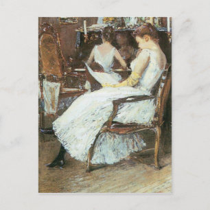 Childe Hassam - Frau Hassam und ihre Schwester Postkarte