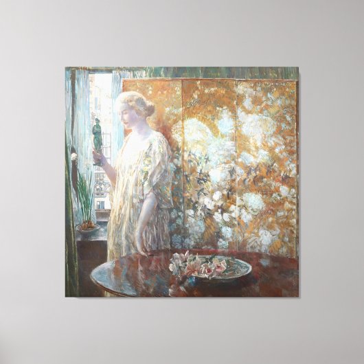 Childe Hassam Kunst Leinwanddruck (Vorderseite)