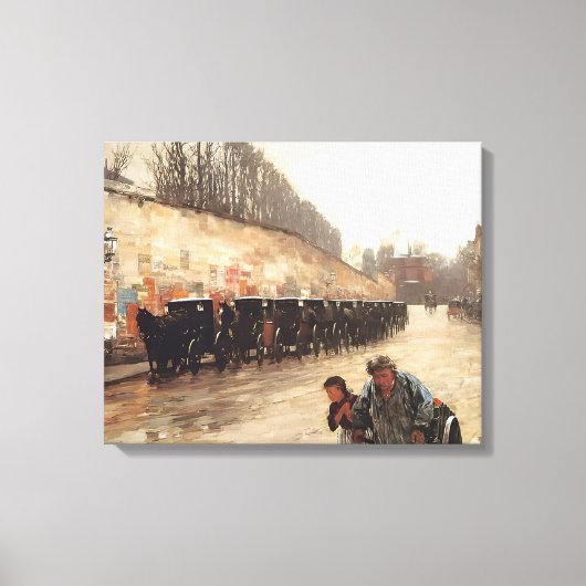 Childe-Hassam-Kunststil Leinwanddruck (Vorderseite)