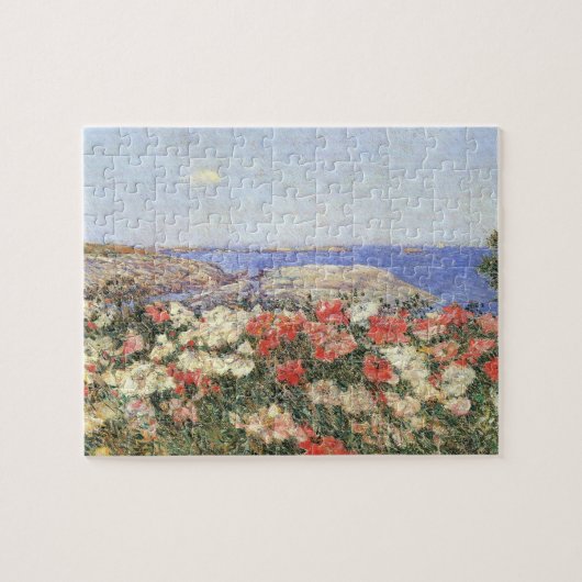 Childe Hassam - Mohnblumen auf den Inseln der Puzzle (Horizontal)