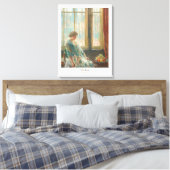 Childe Hassam New York Window 1912 Kunstausstellun Leinwanddruck (Insitu (Schlafzimmer))