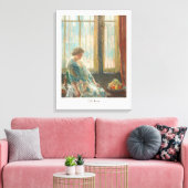 Childe Hassam New York Window 1912 Kunstausstellun Leinwanddruck (Insitu (Wohnzimmer))