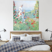 Childe Hassam painting Leinwanddruck (Insitu (Schlafzimmer))