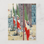 Childe Hassam Piazza di San Marco Postkarte (Vorderseite)