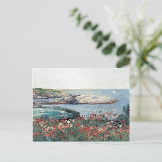 Childe Hassam - Poppies Isles of Shoals Postkarte (Stehend Vorderseite)