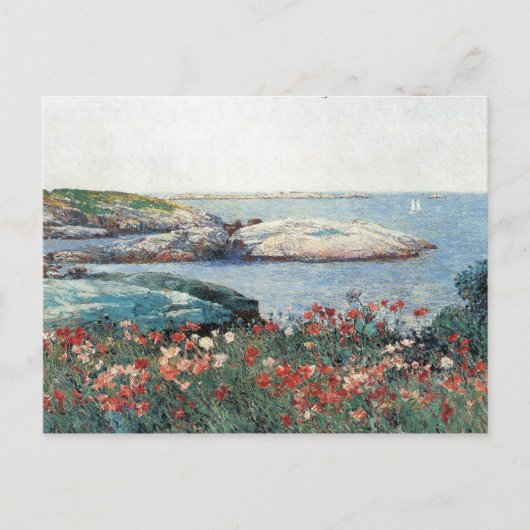 Childe Hassam - Poppies Isles of Shoals Postkarte (Vorderseite)
