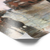 Childe Hassam - Rainy Day, Boston Fotodruck (Ecke)