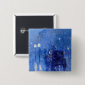 Childe Hassam - Rainy Midnight Button (Vorne & Hinten)