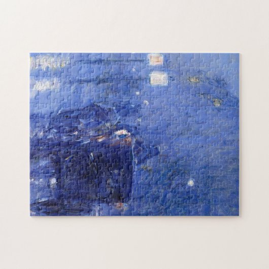 Childe Hassam - Rainy Midnight Puzzle (Horizontal)