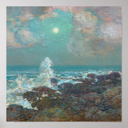 Childe Hassam - Seascape Isle of Shoals Poster (Vorne)