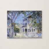 Childe Hassam - Straße in Portsmouth-Puzzlespiel Puzzle (Horizontal)