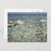Childe Hassam - Surf, Inseln mit Shoals Postkarte (Vorne/Hinten)