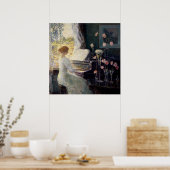 Childe Hassam, The Sonata, Impressionismus, Poster (Küche)
