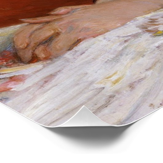 Childe Hassam Viktorianischer Stuhl CC0189 Impress Poster (Ecke)