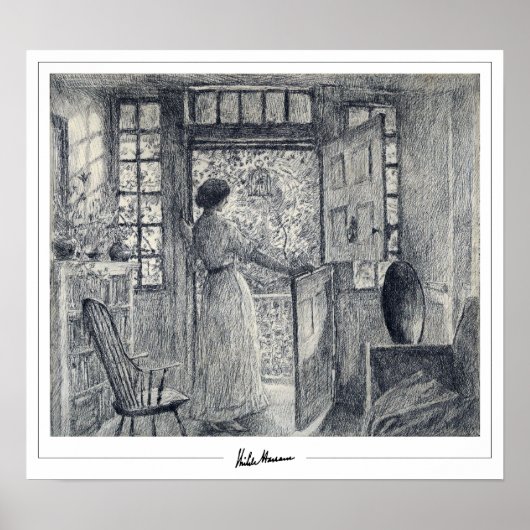 Childe Hassam Zedign Art Poster #139 (Vorne)