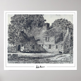 Childe Hassam Zedign Art Poster #160-2