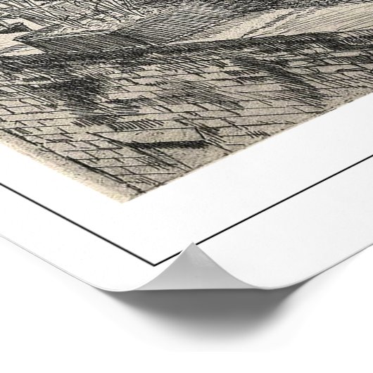 Childe Hassam Zedign Art Poster #174-2 (Ecke)