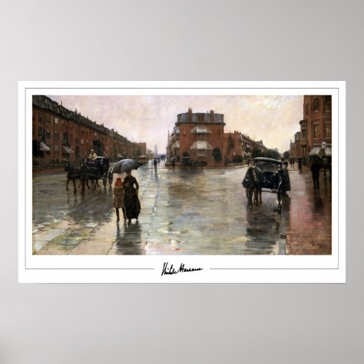 Childe Hassam Zedign Art Poster #17-2 (Vorne)