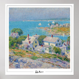 Childe Hassam Zedign Art Poster #287-2