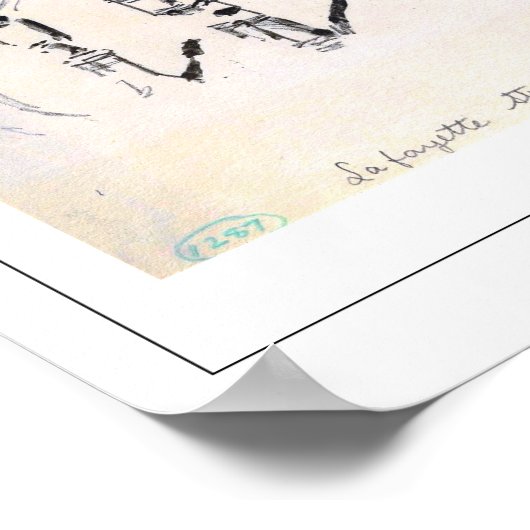 Childe Hassam Zedign Art Poster #341-2 (Ecke)