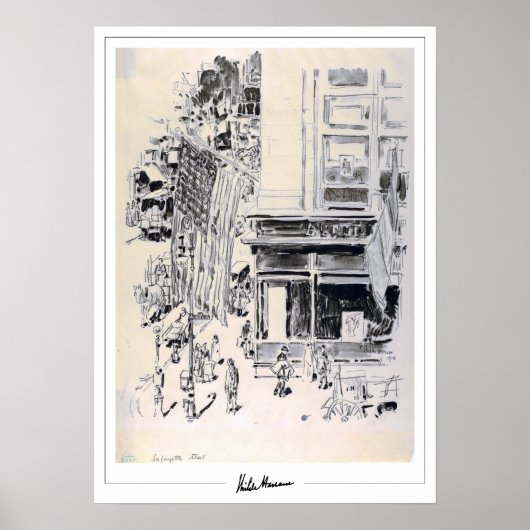 Childe Hassam Zedign Art Poster #341-2 (Vorne)