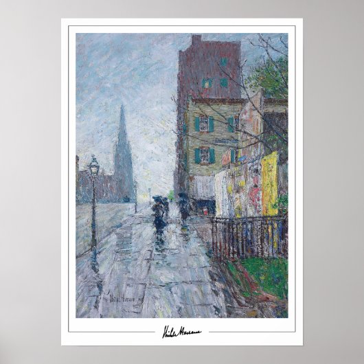 Childe Hassam Zedign Art Poster #378-2 (Vorne)