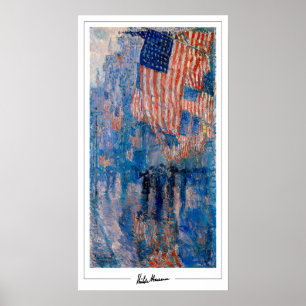 Childe Hassam Zedign Kunstposter #106 Poster