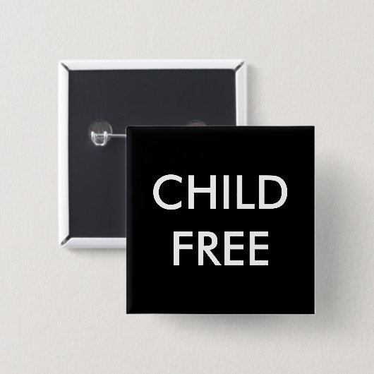 Childfree Button (Vorne & Hinten)