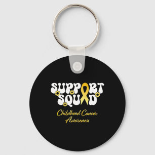 Childhood Cancer Support Squad Childhood Cancer Aw Schlüsselanhänger