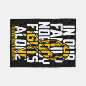 Childhood Cancer Suprt Family Childhood Cancer A  Fleecedecke (Vorderseite (Horizontal))