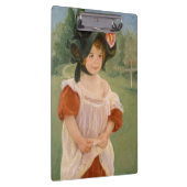 Childhood in a garden - Mary Cassatt Klemmbrett (Rechts)