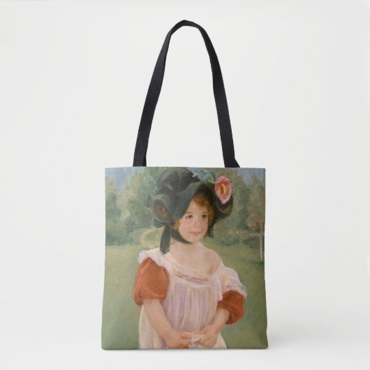 Childhood in a garden - Mary Cassatt Tasche (Vorderseite)