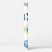 Childischer Regenbogen, Wasserfarbe Kindermuster. Case-Mate iPhone Hülle (Rückseite / Rechts)