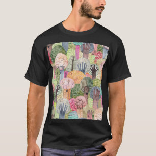 Childischer Wald: Niedlicher Aquarellplatz. T-Shirt