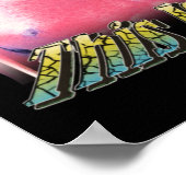 Childish Gambino Poster (Ecke)