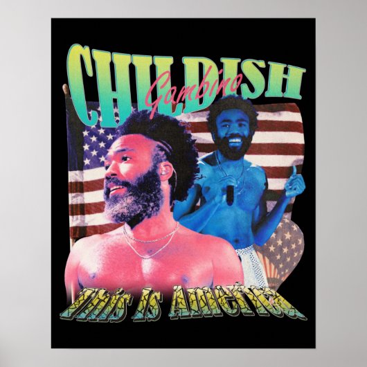 Childish Gambino Poster (Vorne)