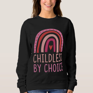 Childless By Choice Trendy Bohemian Rainbow Boho S Sweatshirt