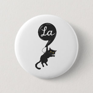 Childless Cat Lady Comma - La Kamala Harris for Pr Button