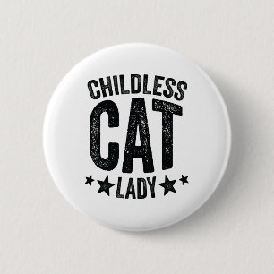 Childless Cat Lady Comma - La Kamala Harris for Pr Button