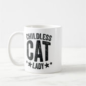 Childless Cat Lady Comma - La Kamala Harris for Pr Kaffeetasse (Links)