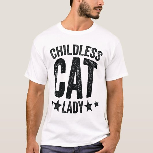 Childless Cat Lady Comma - La Kamala Harris for Pr T-Shirt (Vorderseite)