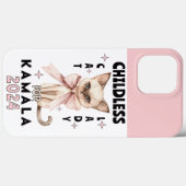 Childless Cat Lady for Kamala Case-Mate iPhone Hülle (Rückseite (Horizontal))
