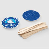 Childless Cat Lady for Kamala Harris Fächer (Non-assembled)