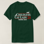 Childless Cat Lady Kamala 2024 Long Sleeve TShirt (Design vorne)