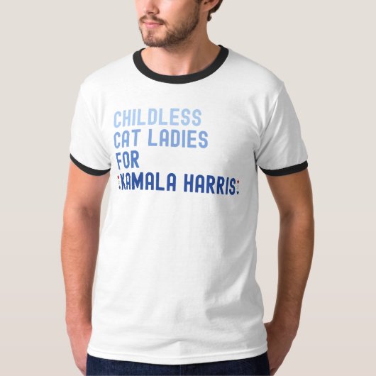 Childless Cat Ladys for Kamala Harris 2024 - Kama T-Shirt (Vorderseite)