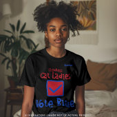 "Childless Cat Ladys Vote Blue" Harris/Walz 2024 T-Shirt