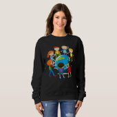Children Around The World Earth Day Sweatshirt (Vorne ganz)
