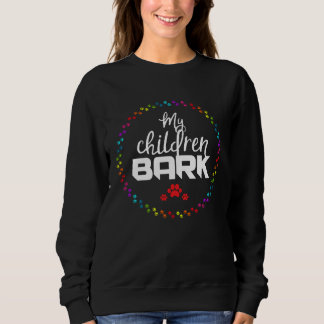 Children Bark Dog Sweatshirt