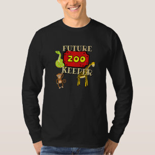 Children Future Zoeper Zoology Niedlicher Tiere Bo T-Shirt