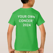 Children Group Choir Band Music Concept T - Shirt (Rückseite)